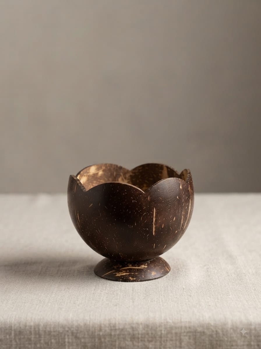 Lotus Bowl — Coconut Shell
