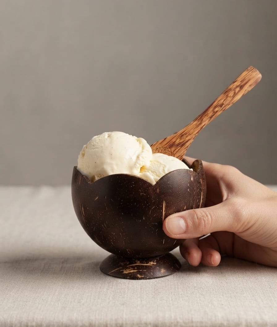Lotus Bowl — Coconut Shell